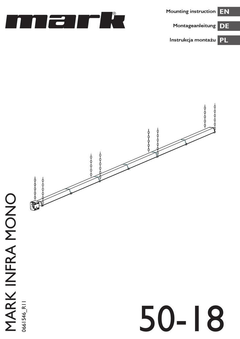 Mark Infra Mono 50-18 Mounting instruction
