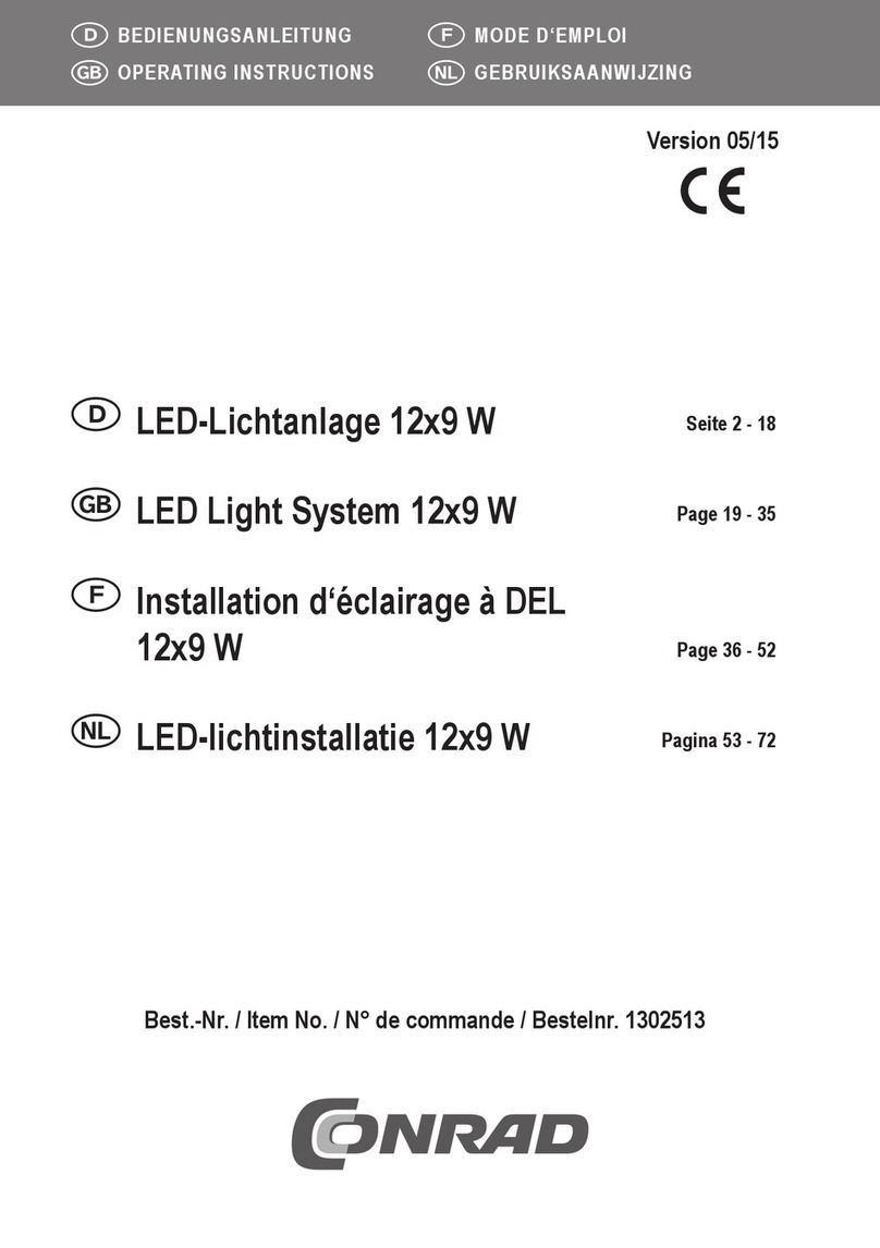 Conrad 1302513 operating instructions