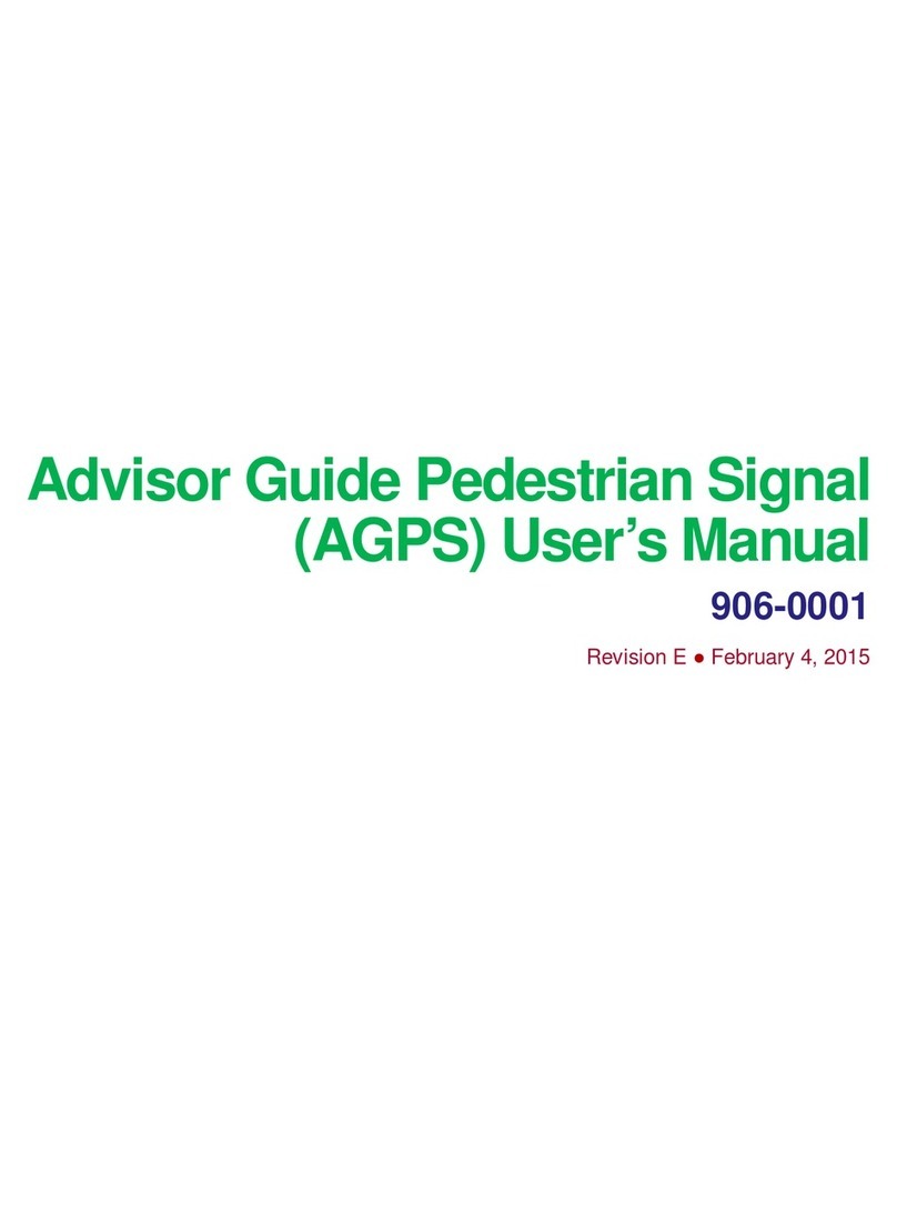 Campbell Advisor Guide Pedestrian Signal user manual