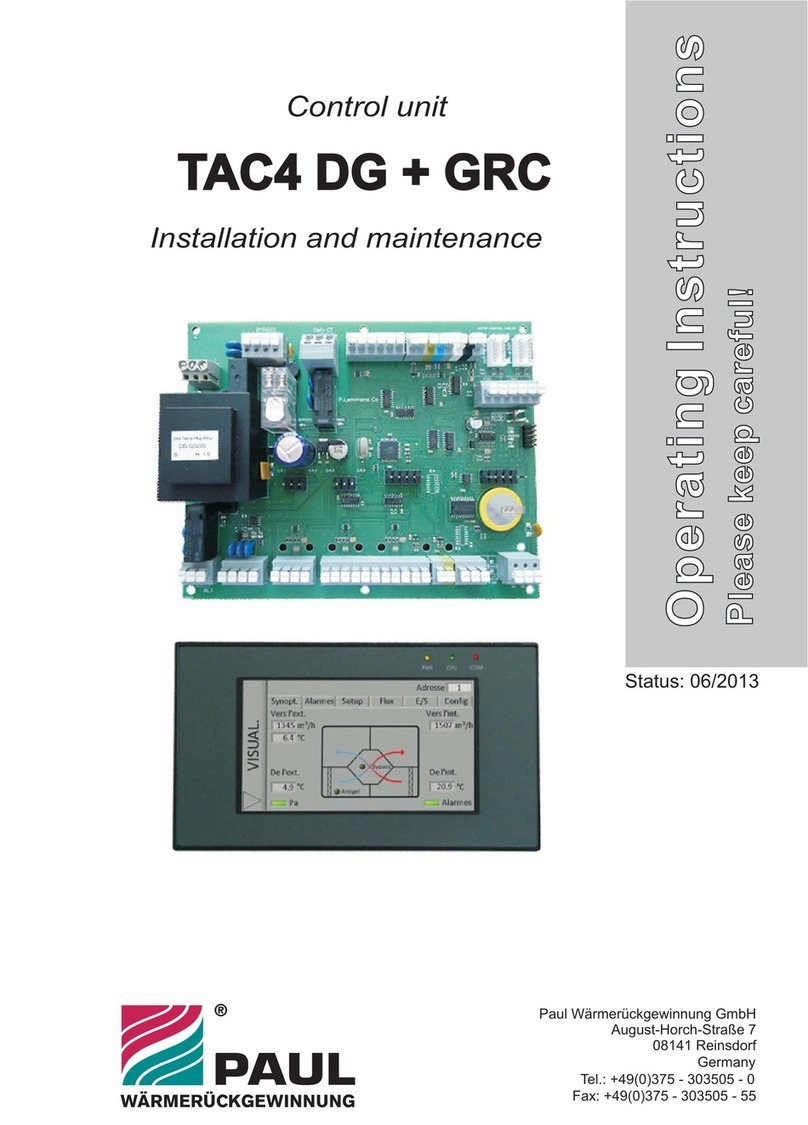 Paul TAC4 DG + TCP Installation and Maintenance
