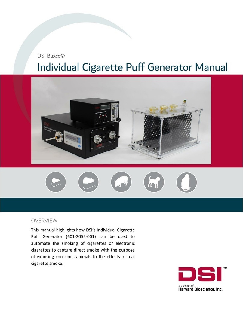 DSI Individual Cigarette Puff manual