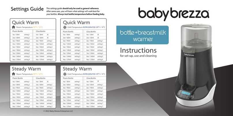 Baby Brezza BRZ0084 instructions