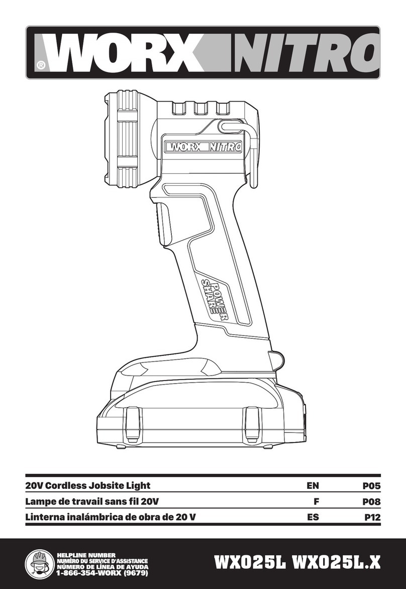 Worx Nitro WX025L manual