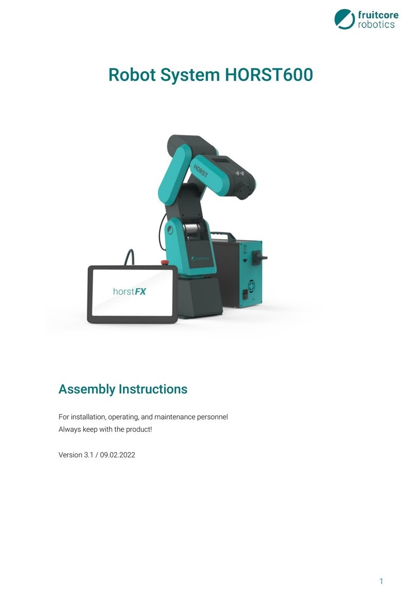 fruitcore robotics HORST600 User manual
