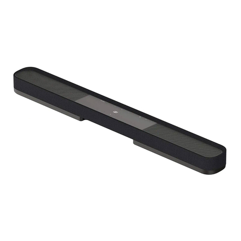 Sennheiser AMBEO SB02M Plus quick guide