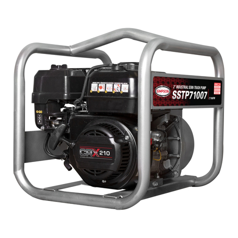 Simpson SSTP71007 use and care manual