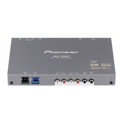 Pioneer DEQ-P800/UC User manual