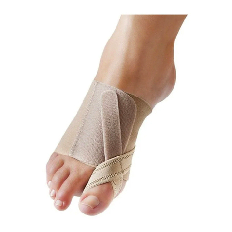 Orliman Hallux Valgus Conex Operation instructions