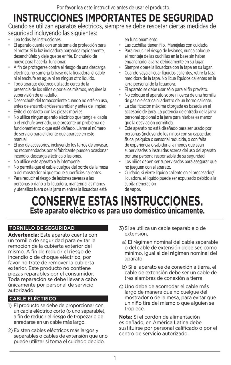 Black & Decker MX20356 User manual