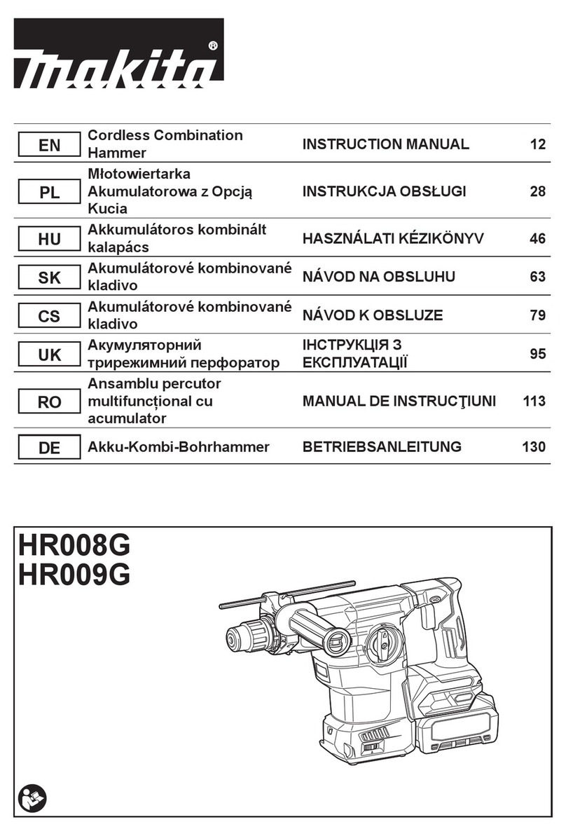 Makita HR008G User manual
