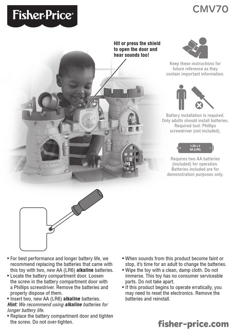 Fisher-Price CMV70 quick start guide
