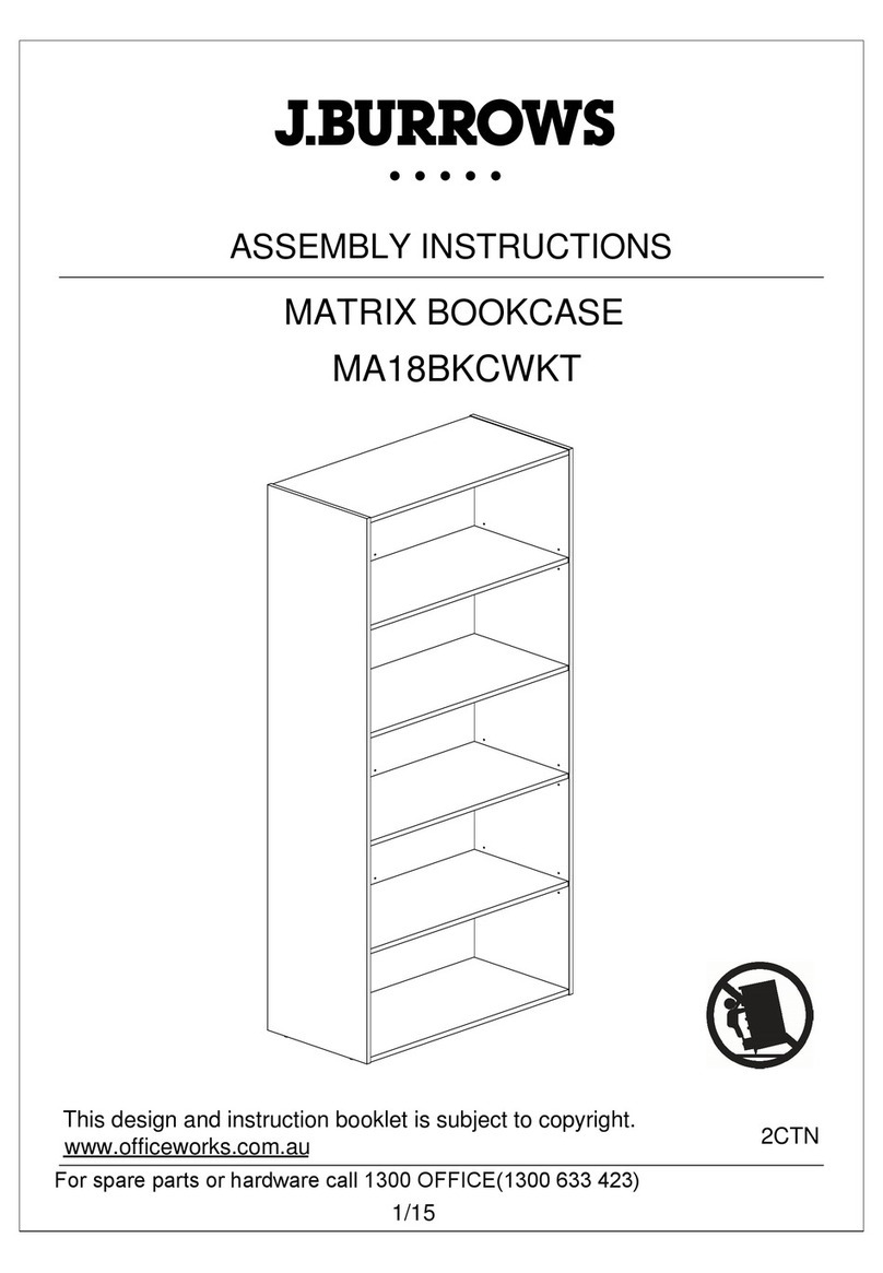 J.Burrows MATRIX MA18BKCWKT User manual J.Burrows MATRIX MA18BKCWKT User manual