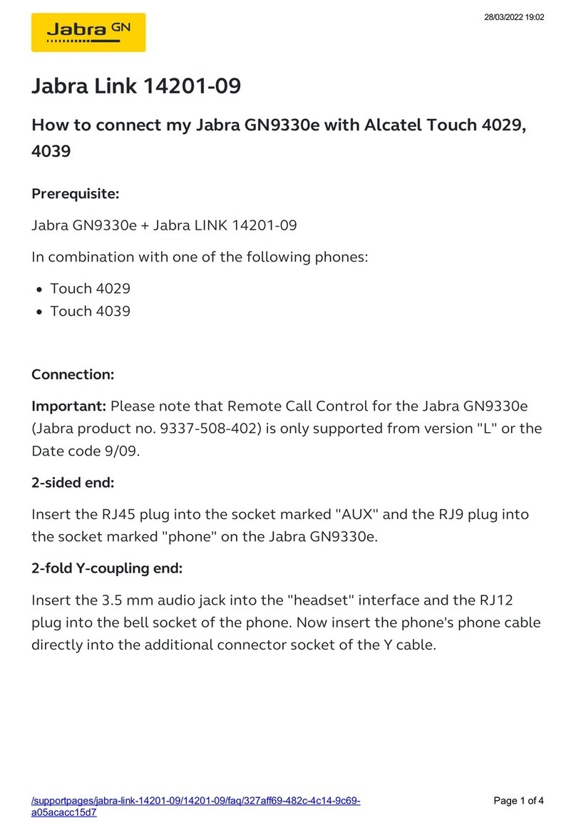 Jabra GN9330e - USB - Headset How to connect