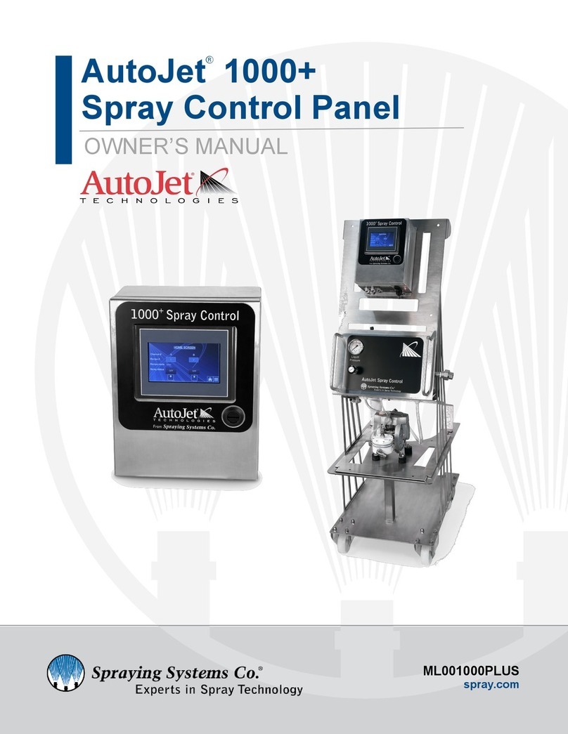Spraying Systems AutoJet 1000+ owner's manual Spraying Systems AutoJet 1000+ owner's manual