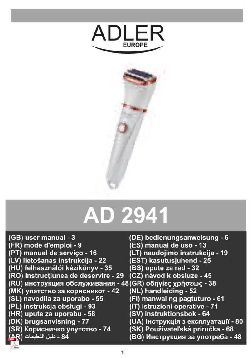 Adler Europe AD 2941 user manual