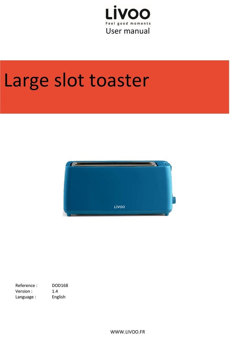 Livoo DOD168 User manual