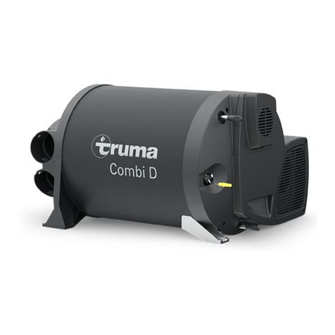 Truma Combi D 4 E operating instructions