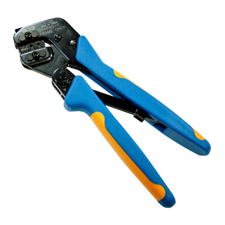 TE Connectivity PRO-CRIMPER III User manual TE Connectivity PRO-CRIMPER III User manual