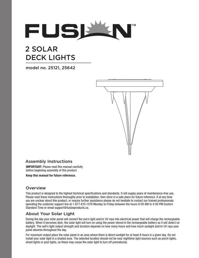 Fuslon 25121 Assembly instructions
