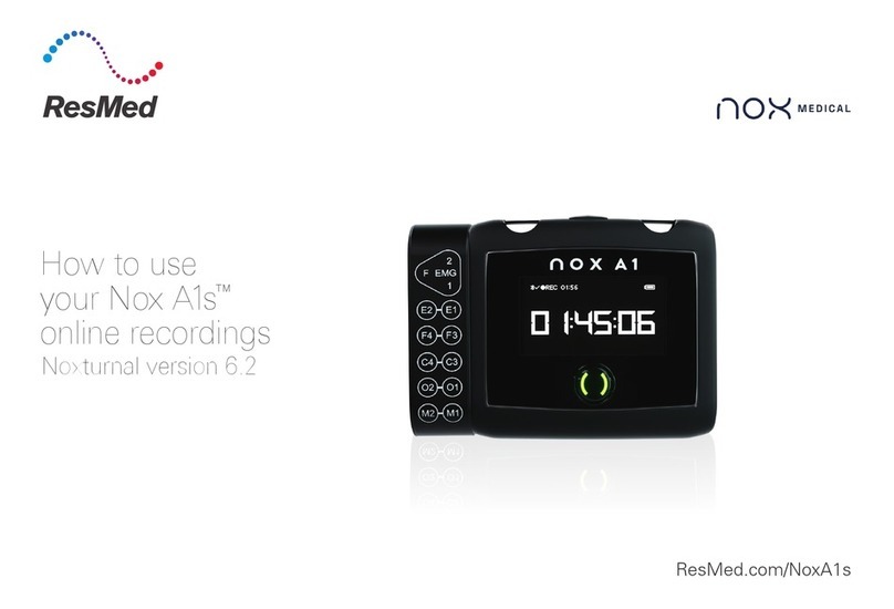 ResMed Nox A1s User manual