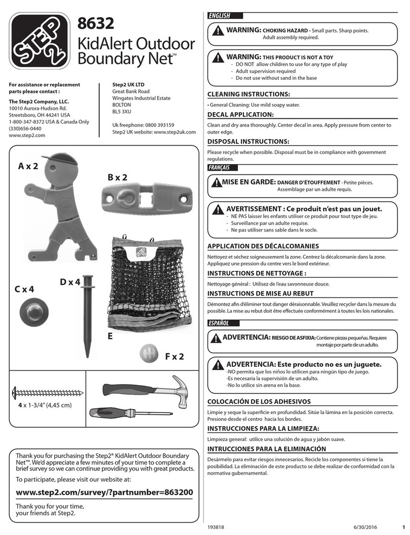 Step 2 8632 User manual