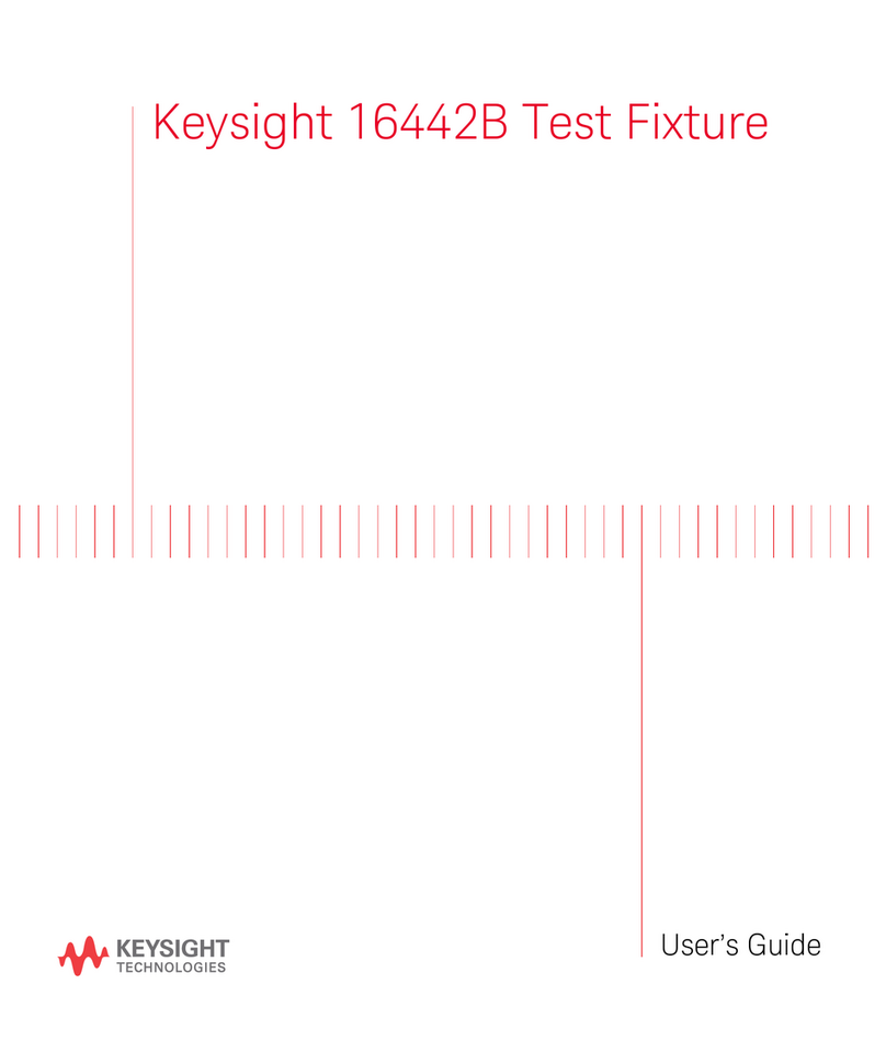 Keysight 16442B User manual