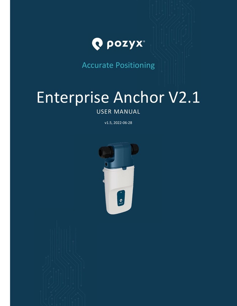 pozyx Enterprise Anchor V2.1 user manual