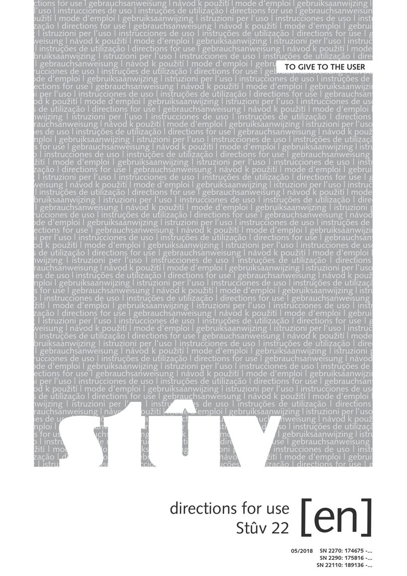 Stuv 22/70 SF Manual