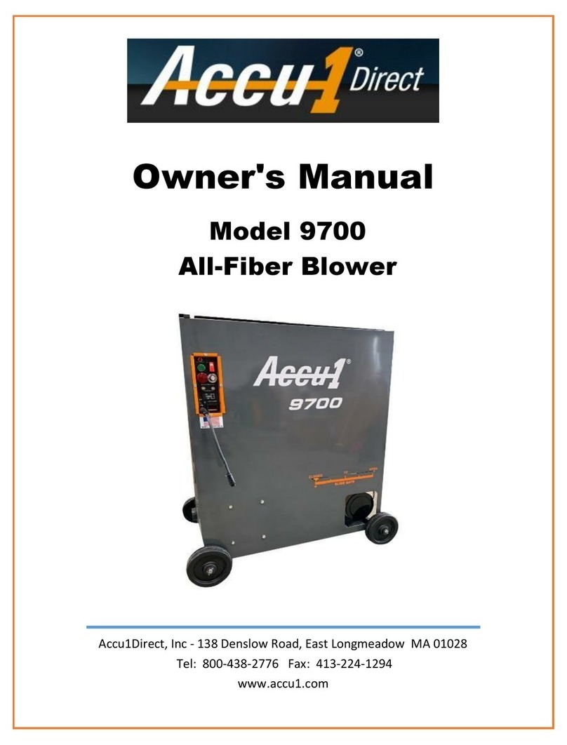 Accu1 Direct 9700 owner's manual