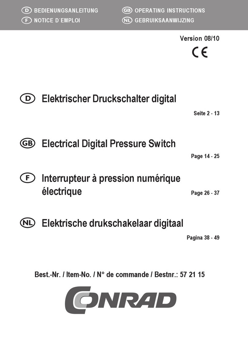 Conrad 57 21 15 operating instructions