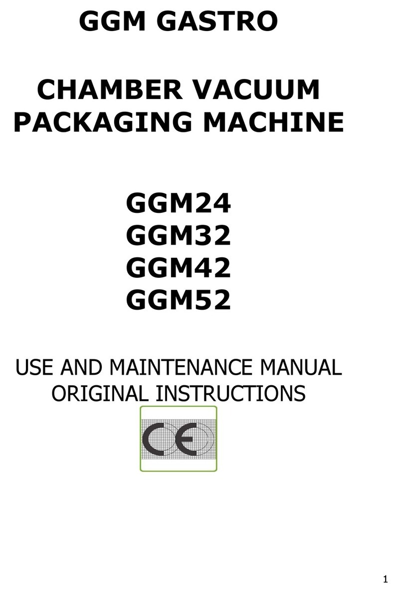 GGM gastro GGM24 Use and maintenance manual