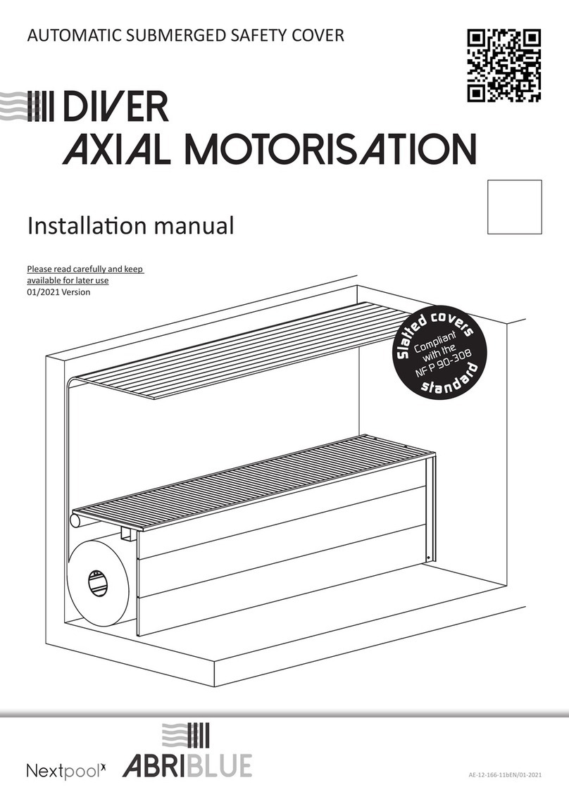 NEXT pool ABRIBLUE DIVER installation manual