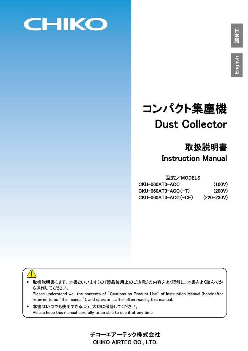 CHIKO AIRTEC CKU-060AT3-ACC User manual