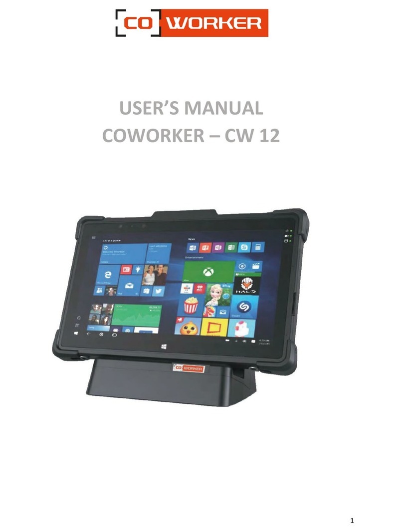 COWORKER CW 12 user manual
