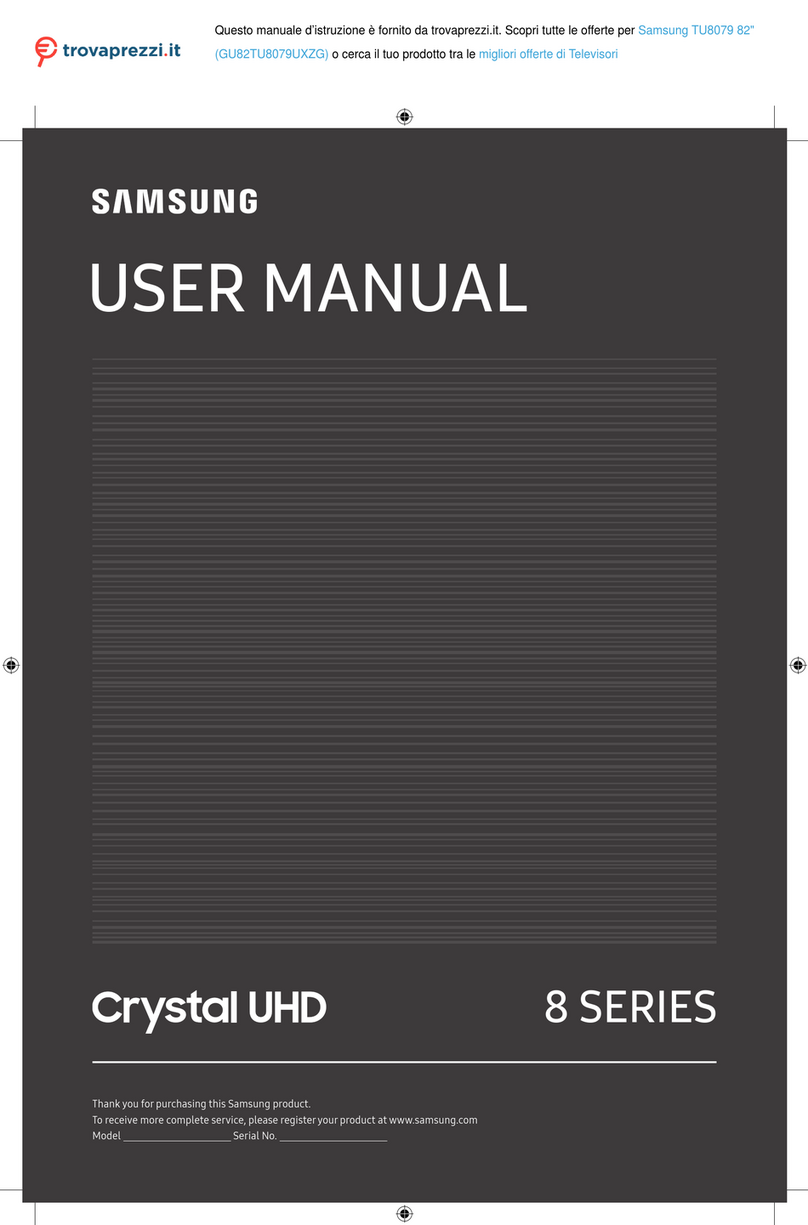 Samsung GU82TU8079UXZG user manual