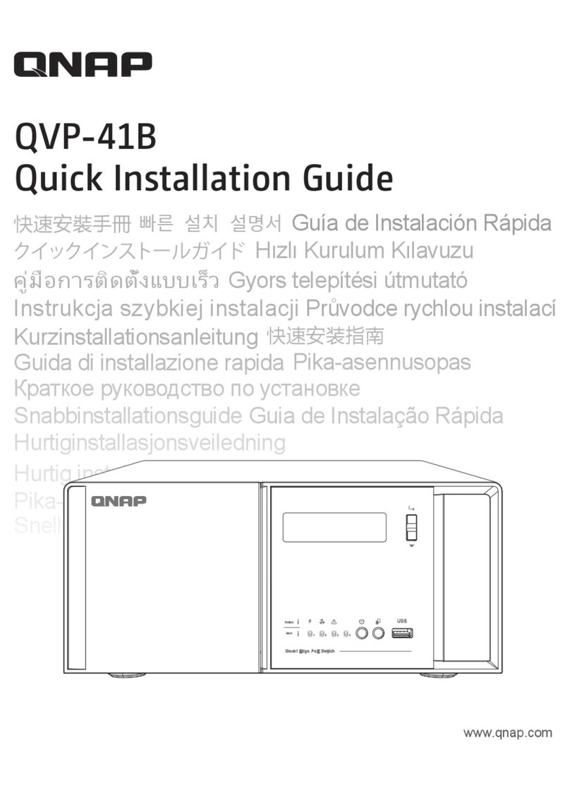 QNAP QVP-41B User manual