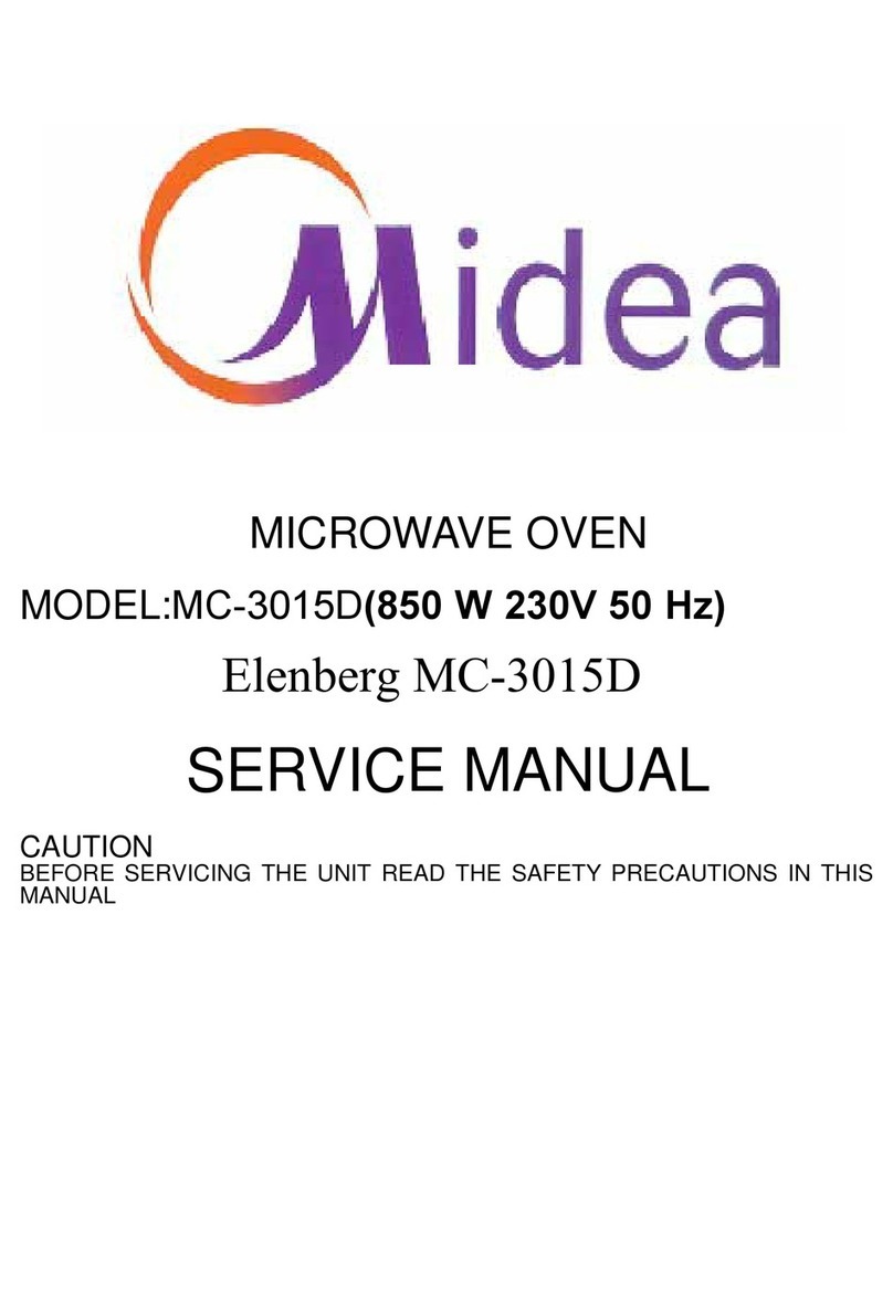 Midea MC-3015D Service manual