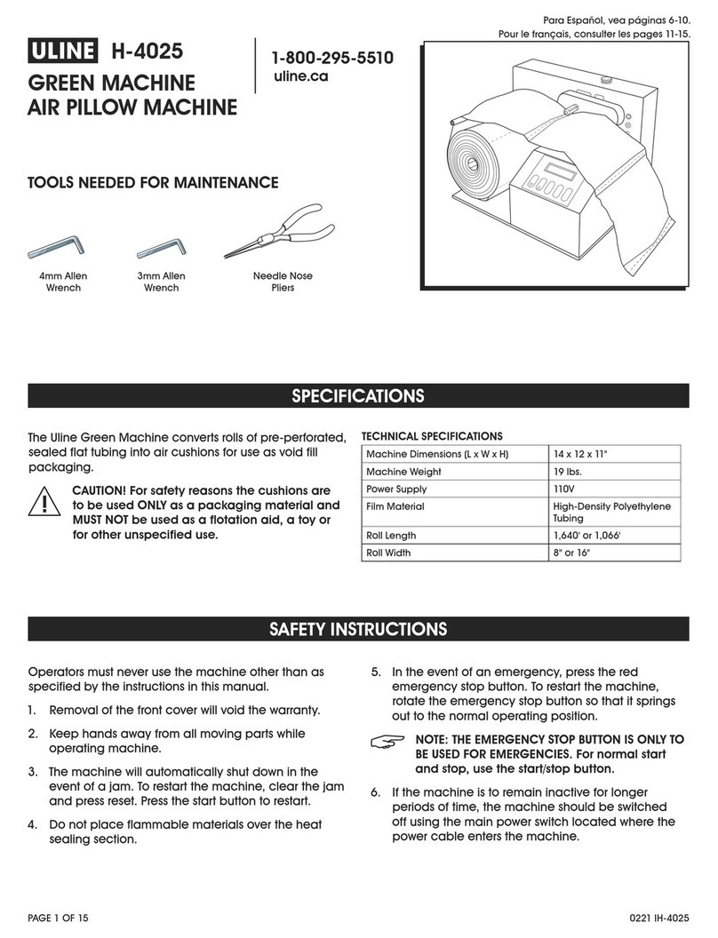 U-Line H-4025 manual
