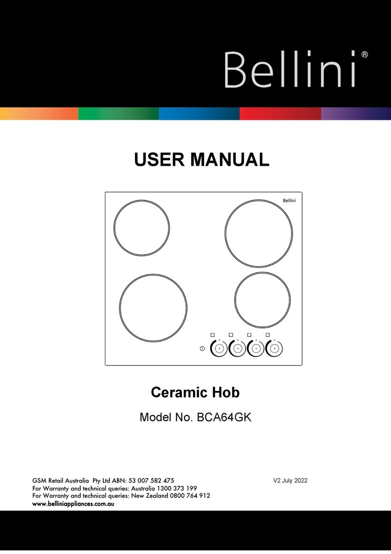 Bellini BCA64GK user manual
