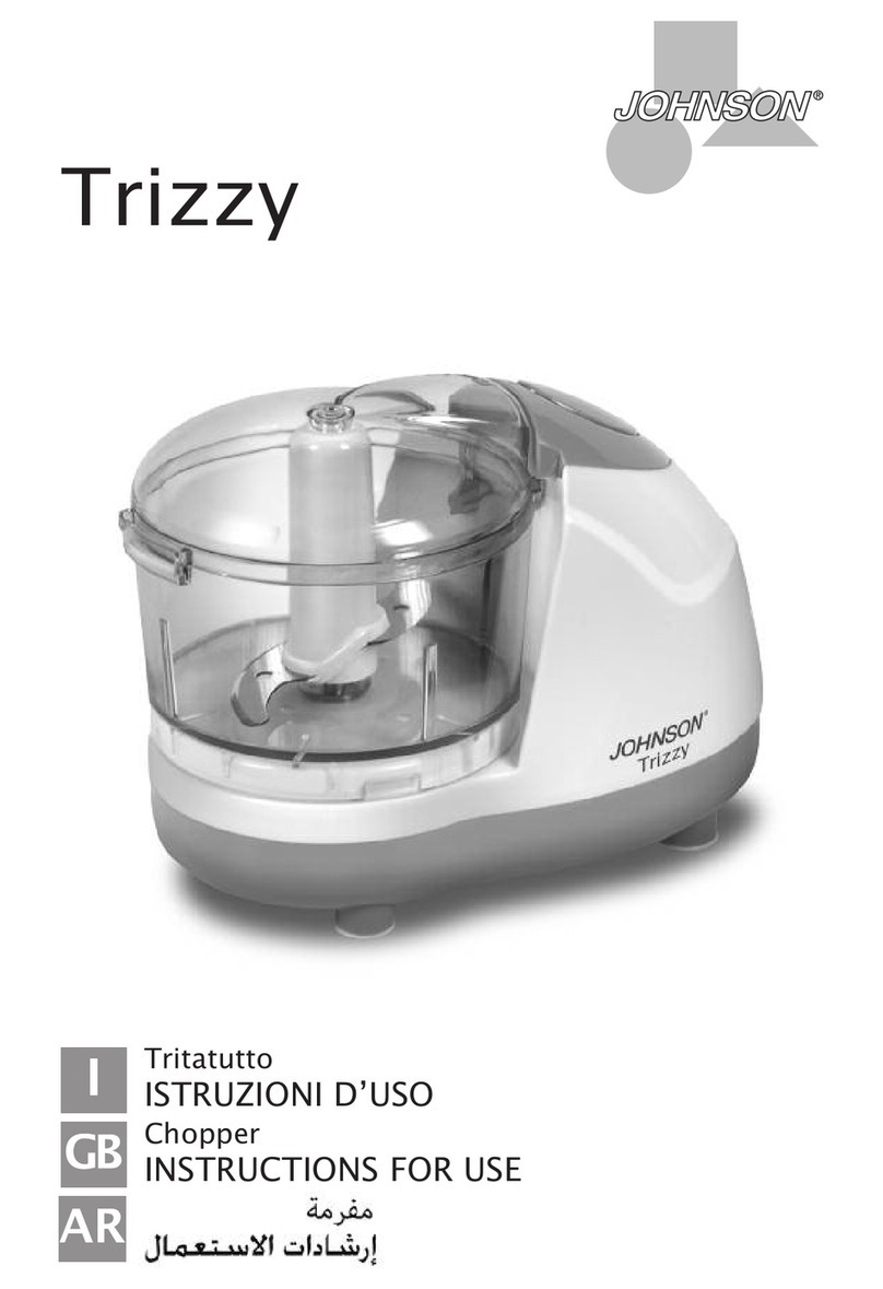 Johnson Trizzy User manual