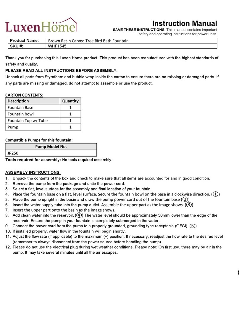 LuxenHome WHF1545 instruction manual