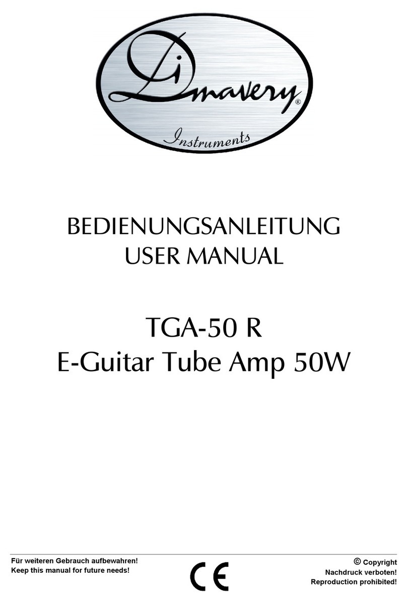 Dimavery TGA-50 manual