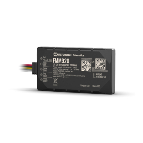 Teltonika FMM920 Installation guide