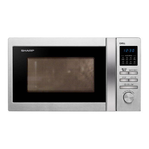 Sharp R-622STWE User manual