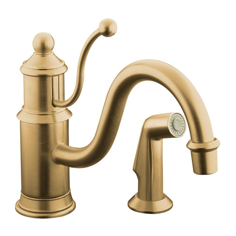 Kohler K-170 Assembly instructions