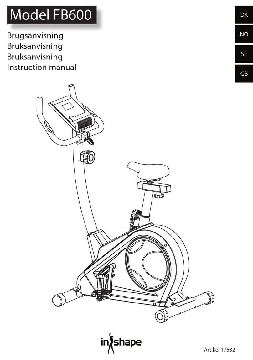 In Shape FB600 User manual