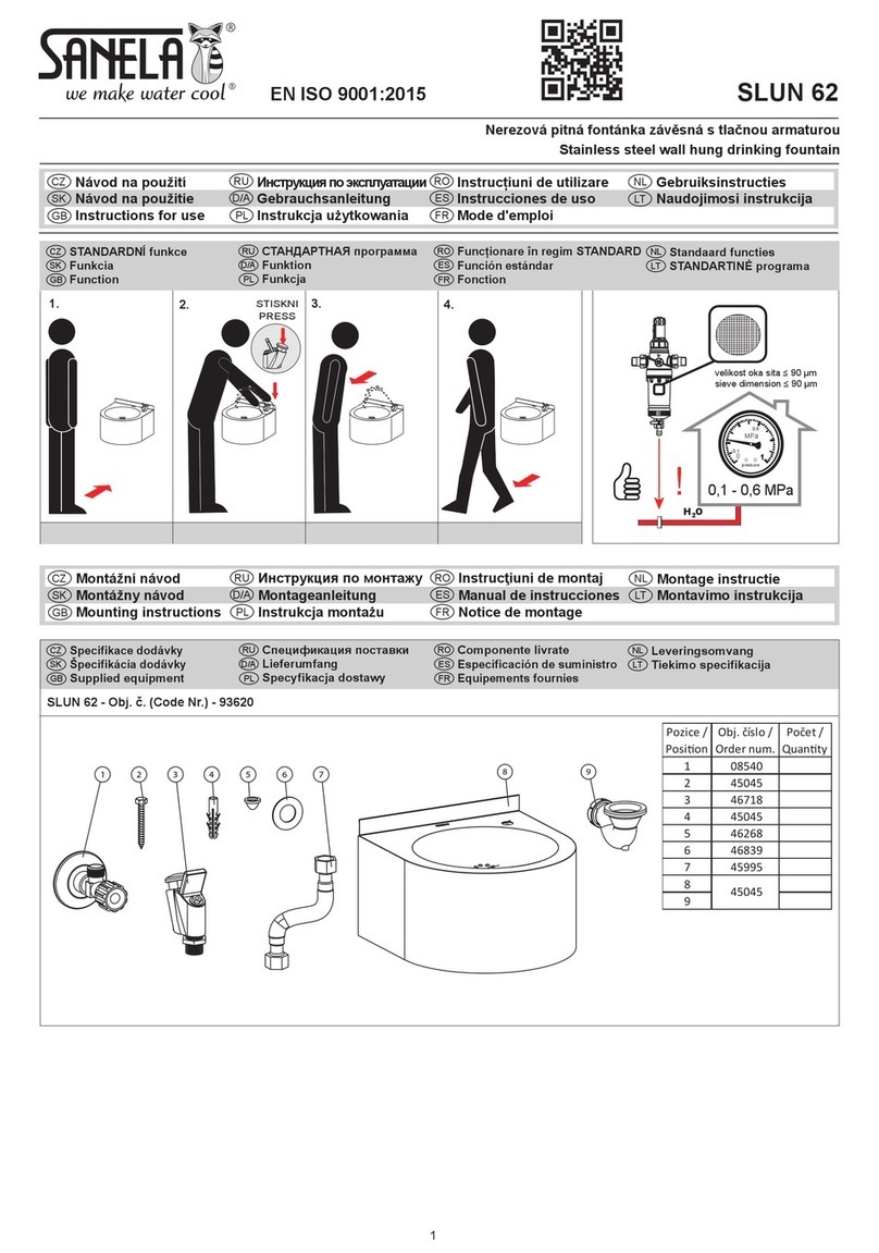 Sanela SLUN 62 Instructions for use