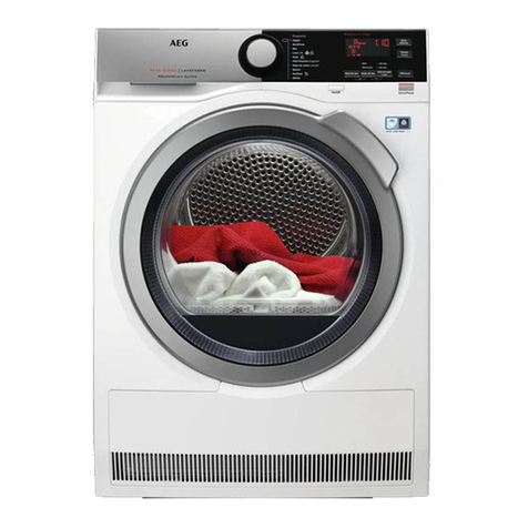 AEG T8DEE862 user manual