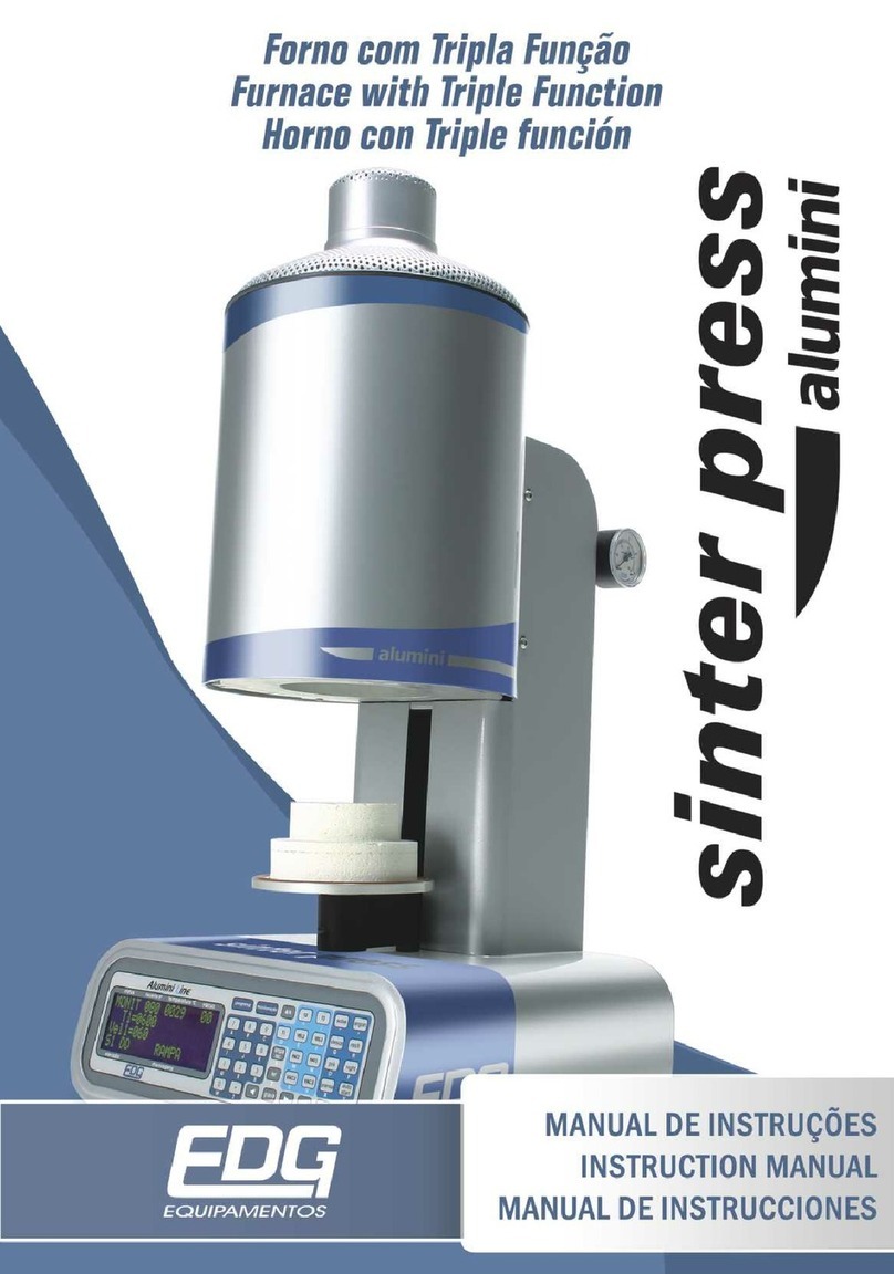 EDG sinter press alumini User manual