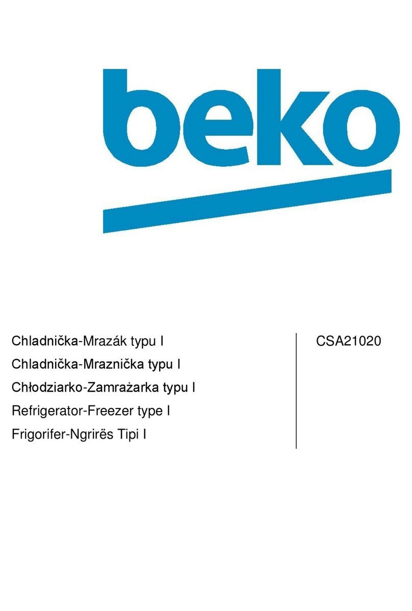 Beko CSA21020 User manual Beko CSA21020 User manual